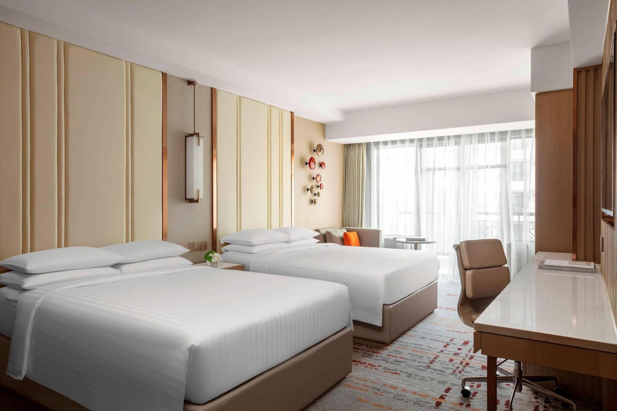 Shanghai Marriott Hotel Hongqiao Экстерьер фото